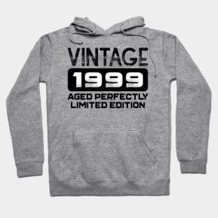 Birthday Gift Vintage 1999 Aged Perfectly Hoodie